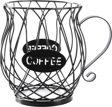 Фруктовница Viva Lacy Mug Black 18x14x9.5 см (B090060)