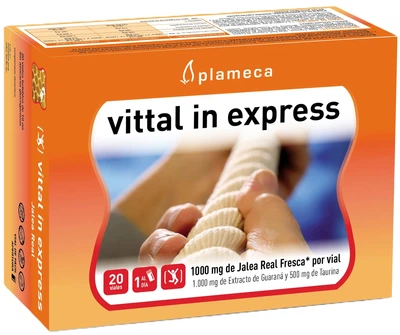 Suplement diety Plameca Vittal in express 20 fiolek (8435100844025)