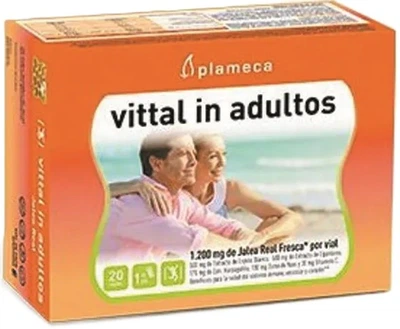 Suplement diety Plameca Vittal in adultos 20 fiolek (8435100844612)