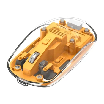 Бездротова Миша XO M12 Bluetooth+2.4G Жовтий