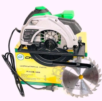 Пила дисковая Craft-Tec PXCS-185 (1700Вт, диск 185мм, лазерная указка)