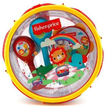 Zestaw instrumentów muzycznych Fisher-Price Moja orkiestra marszowa GMFP004 (6976956620941)