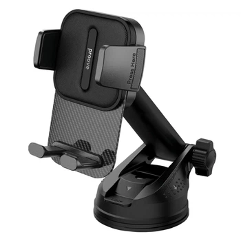 Автомобільний тримач Proove Carbon Clamp Suction Type Car Mount black