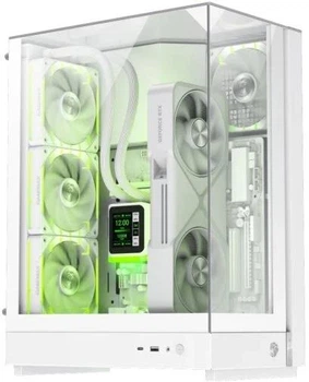 Корпус для компьютера MATX W/O PSU T20 WH GAMEMAX