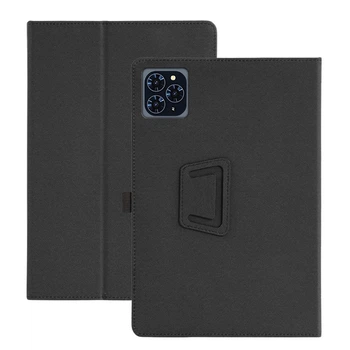 Чохол - книжка Textile Leather Case with Stand для Doogee Tab G6 із резинкою-тримачем для стилуса