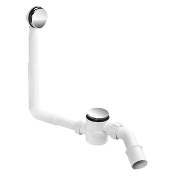Сифон для ванни McAlpine Click-Clack з верхньою ревізією Хром (HC2600CL)