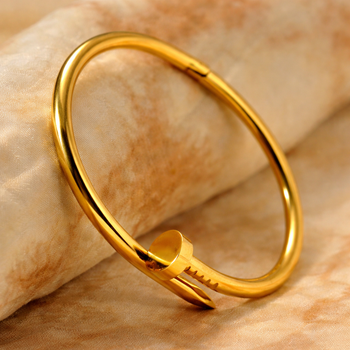 Браслет в стиле Cartier гвоздь (Gold)