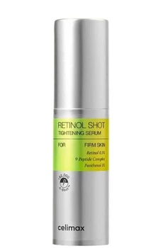 Підтягуюча сироватка з ретинолом та мікроголками Celimax The Vita-A Retinol Shot Tightening Serum