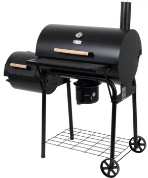 Вугільний гриль Lund 99909 з коптильною решіткою XXL 64 × 37 см (5906083093289)