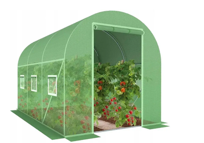 Теплиця садова John Gardener Premium 6м² (3×2×2 м)зелена