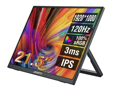 Портативный монитор Anmite A215W03, 21.5", 1920x1080, 120 Гц