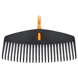 Граблі пластикові легкі для газонів Fiskars OneClick L 51 см (1080673)