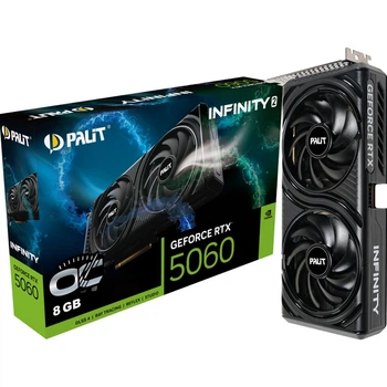 Видеокарта Palit GeForce RTX 5060 Infinity 2 OC (NE75060V19P1-GB2063L) UA [154530]