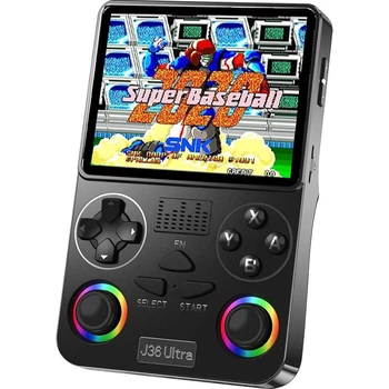 Ретро игровая приставка Data Frog J36 Ultra 15000 games in 1 Black [154528]