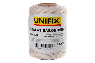 Шпагат бавовняний Unifix 100г (699659)