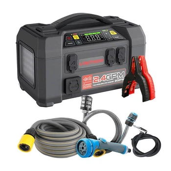 Пусковий зарядний пристрій для автомобіля Powerbank / Jump starter 5in1 Lokithor 2500А AW401
