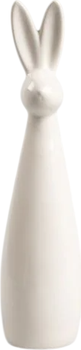 Декоративна фігурка Homla Eduard Кролик порцеляновий Білий 9 x 36 см (5902869965313)