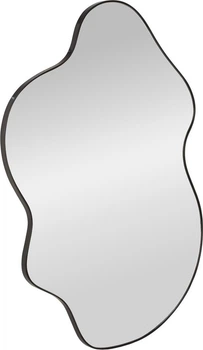 Lustro ścienne Halmar Essent 90 x 56 x 1.5 cm Czarne (5905248133907)