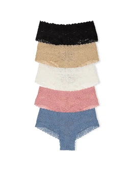 Женские трусики кружево чикини набор 5 шт Victoria's Secret QD759 размер L