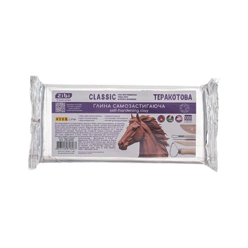 Самозастигаюча маса ZiBi Classic 1 кг, теракотова ZB.6295