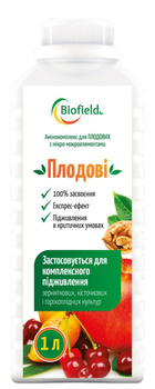Плодовое Комплексное Микроудобрение Biofield 1л