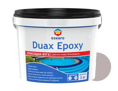 Затирка эпоксидная для плитки Eskaro Duax Epoxy №227 Капучино 2 кг