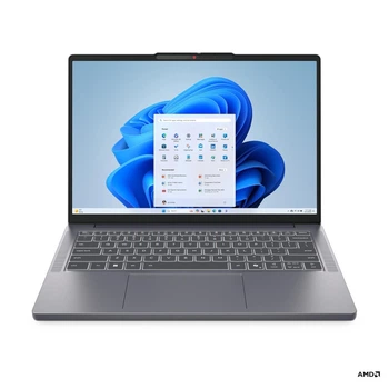 Ноутбук Lenovo IdeaPad Slim 3 (83K6003WMX), AMD Ryzen 5 7535HS / 14″ / RAM 16 ГБ / SSD 512 ГБ / Windows 11 Home / AMD Radeon 660M / Luna Grey