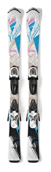 Лижі гірські комплект для підлітків Nordica LITTLE BELLE FASTRAK+M 4.5 FASTRAK 100см White/light blu/pink (0A4150+0C3138 E1 001)