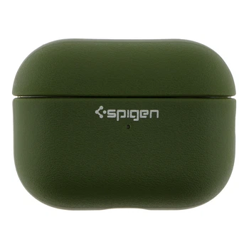 Футляр TPU Spigen Leather Armor для Airpods 4 Army Green