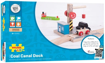 Ігровий набір Bigjigs Toys станція завантаження вугілля 2999501 (0691621092576)
