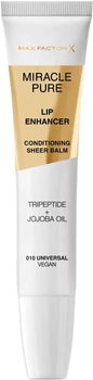 Бальзам для губ Max Factor Miracle Pure Lip Enhancer Conditioning Balm 010 Universal 12 мл (3616306168824)