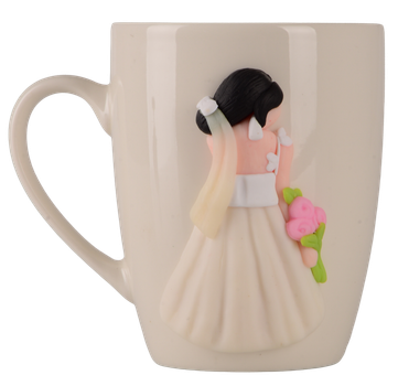 Чашка Limited Edition DREAM BRIDE 340 мл Білий з малюнком