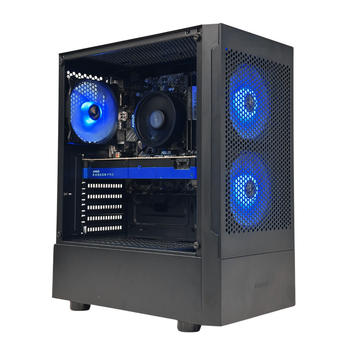 Ігровий Комп'ютер ПК "TITAN VII | Gold": Ryzen 5 5600 | 1TB M2 NVMe | RAM 16GB DDR4 (2x8) | GPU 16GB