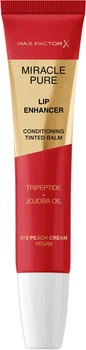Бальзам для губ Max Factor Miracle Pure Lip Enhancer Conditioning Balm 070 Peach Cream 12 мл (3616306168848)