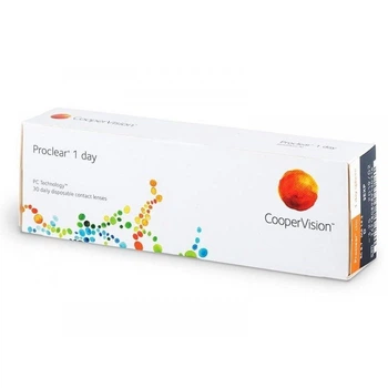 Контактні лінзи Proclear OneDay CooperVision діоптрія -1.75
