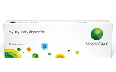 Контактные линзы MyDay CooperVision однодневные 30 шт диоптрия -5