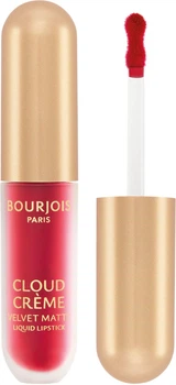 Жидкая матовая губная помада Bourjois Cloud Creme Velvet Matte 07 Red-y or Not 3.1 мл (3616306834934)