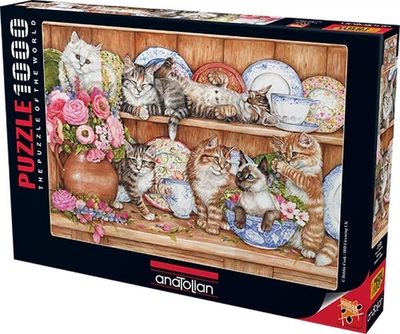 Пазл на 1000 элементов "Котята, Дебби Кук" (3158), Anatolian
