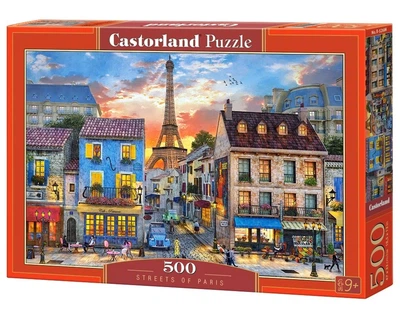 Пазл на 500 элементов "Улицы Парижа" (B-52684), Castorland