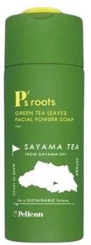 Энзимная пудра Pelican Green Tea Facial Powder Soap на основе чайного листа 70 г (4976631481579)