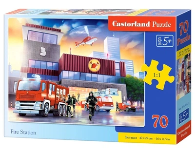 Пазл на 70 елементів "Пожежна станція" (B-70121), Castorland