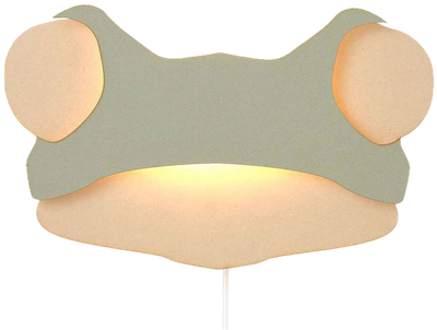 Lampa ścienna Van Tjalle en Jasper Kikker żaba Drewniana 3570103 (8720254309378)