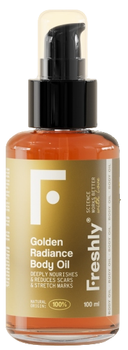 Olejek do ciała Freshly Cosmetics Golden Radiance na rozstępy 100 ml (8437015930244)