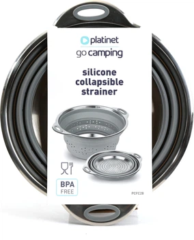 Durszlak składany Platinet silikonowy 24 x 28 cm PCFC28 (5907595463010)