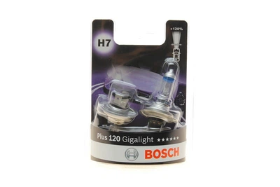 Лампа накаливания H7 12V 55W PX26d Plus 120 Gigalight (компл. 2шт), BOSCH (1987301426)