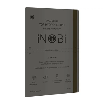 Гидрогель плёнка iNobi GOLD PG-018 Korean / 25 штук (глянцевая приватная) 180*120мм