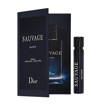 Пробник Парфуми для чоловіків Dior Sauvage Eau Forte 1 мл