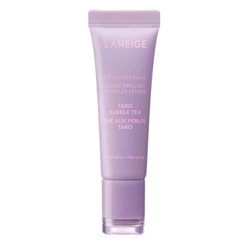 Бальзам для губ сияющий в тубе Lip Glowy Balm Tarо Bubble Teа Laneige 10 г 8809925190238