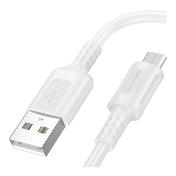 USB Borofone BX111 Micro 2.4A Белый