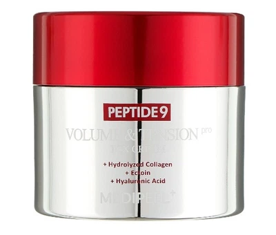 Антивіковий крем на основі волюфіліну та пептидів MEDI PEEL PEPTIDE 9 VOLUME AND TENSION TOX CREAM PRO 50 мл